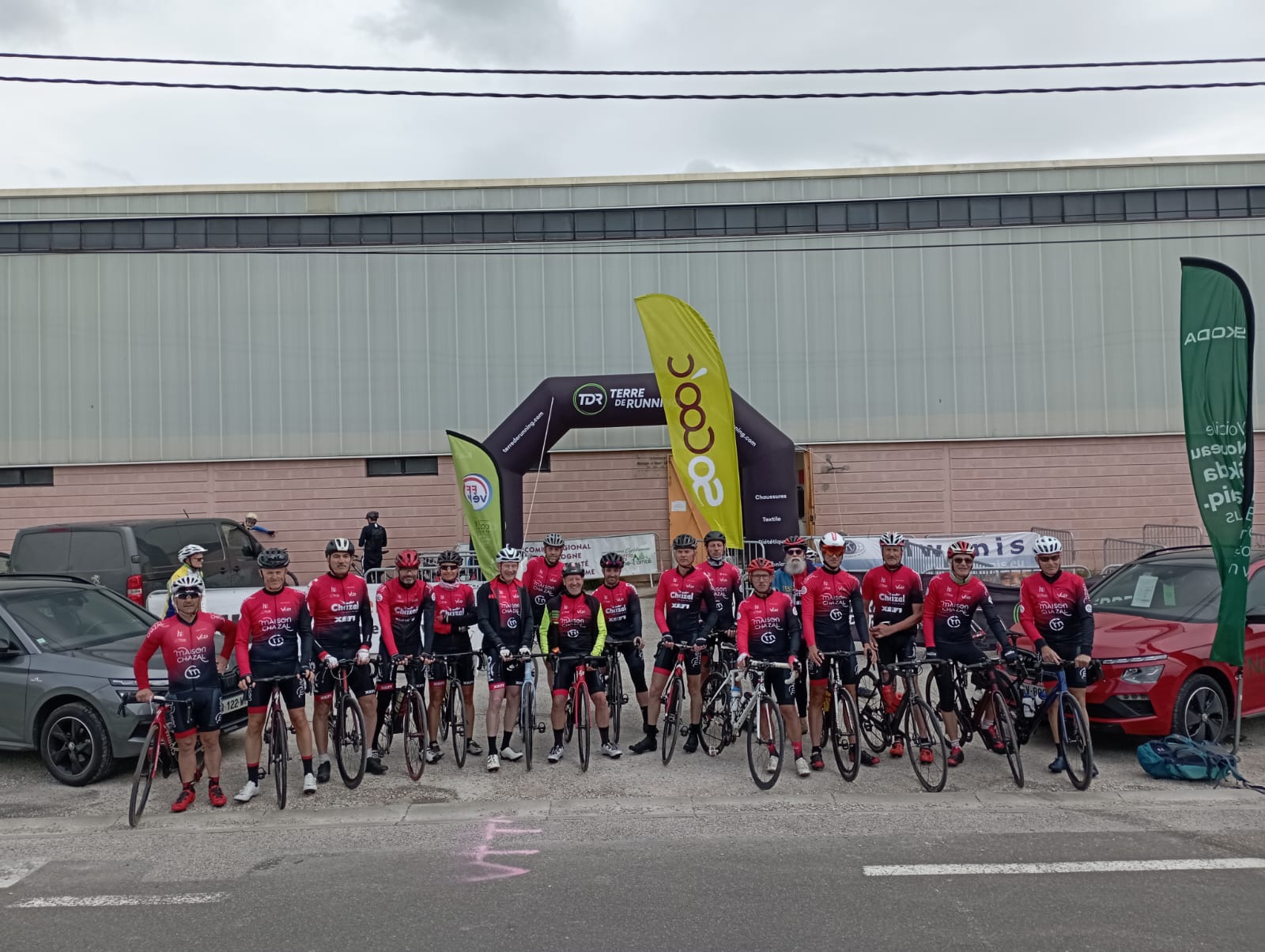 Lire la suite à propos de l’article Randonnée Michel Charlier : Premier regroupement des Cyclosportifs