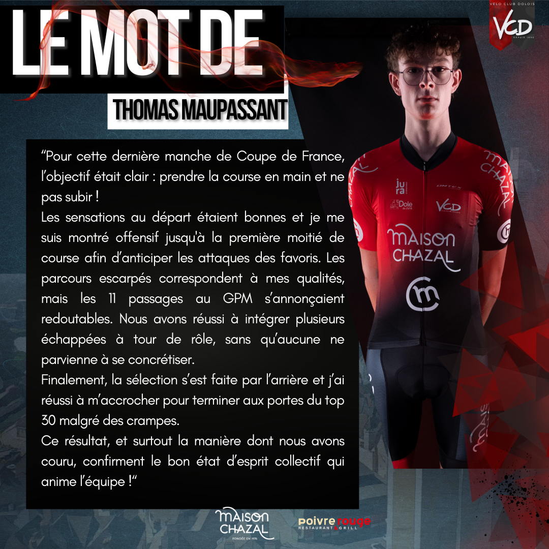 Lire la suite à propos de l’article Coupe de France N2 #6 – Tour du Périgord